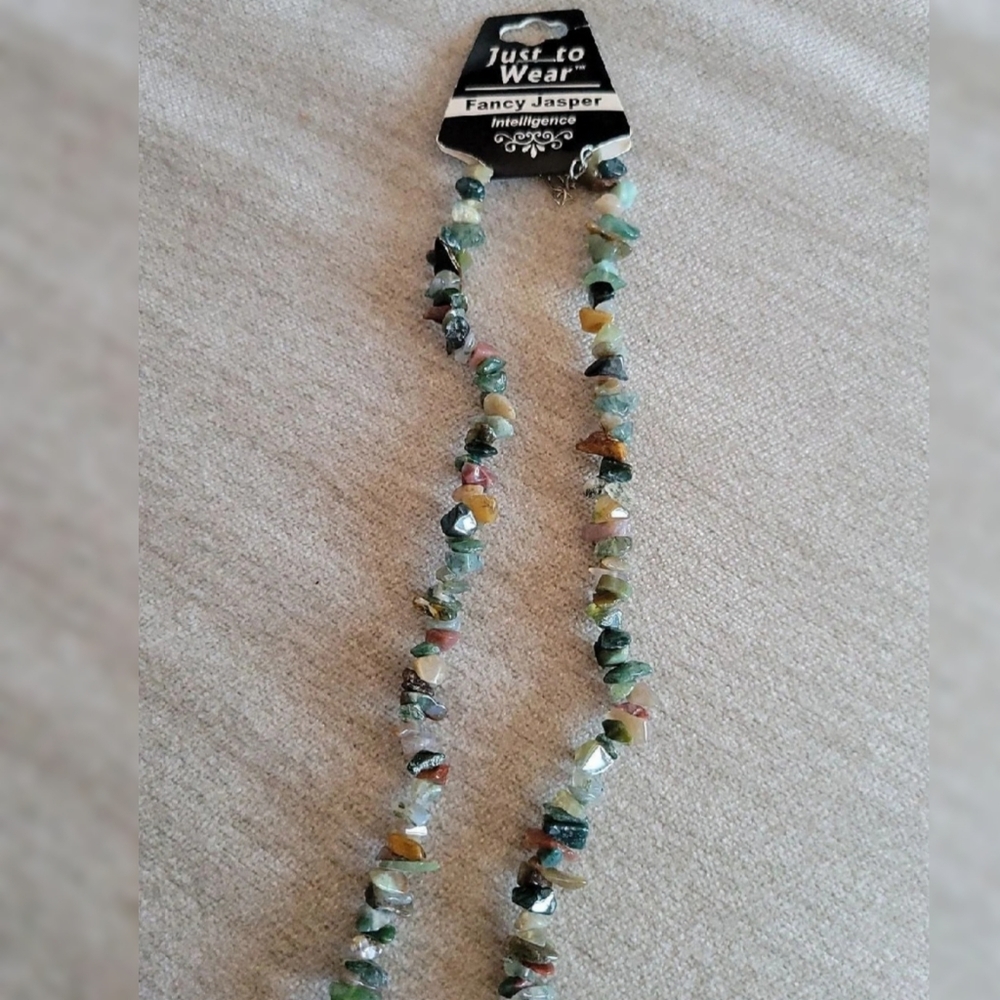 NWT Jasper necklace